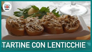 Tartine con Lenticchie Rosse 5 Step [upl. by Oderfigis861]