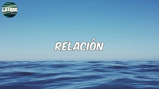 Sech  Relación LetraLyrics [upl. by Enerual211]