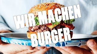 WIR MACHEN BURGER  NICO´s KÜCHE [upl. by Akcimahs]