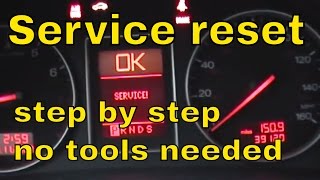 ⚡️how to reset the service interval on Audi A4 [upl. by Waugh79]