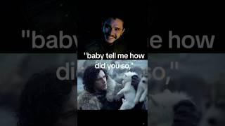 Baby tell me how did you so cold jonsnowedit jonsnowedit gameofthronescharacter gotedit [upl. by Arvell]