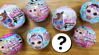 Unboxing LOL Surprise ✨️GLITTER✨️ galore RARE doll 💖  Oddly Satisfying ASMR No Talking Opening [upl. by Siloum508]