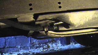 1991 Volkswagen Vanagon  draining the gas tank [upl. by Alamac]