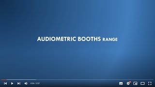 Audiometric booths [upl. by Enilaf]