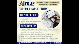 AimUP Healthcare Charge Entry Service [upl. by Avron]