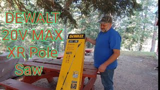 Dewalt 20V Max XR Pole Saw Unboxing And Review [upl. by Vevina]