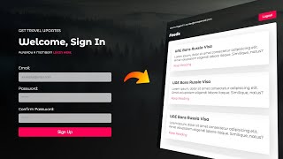 Mysql PHP Login System Signup Signin Dashboard Session Logout [upl. by Devy453]