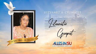 Live Streaming Uitvaart amp Crematie Lilawatie Ganpat ॐ [upl. by Yllah]