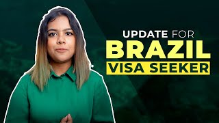 Updates for Brazil Visa Seeker from Bangladesh  VISAThing [upl. by Llerrod]