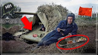 The UNBELIEVABLE FOOD of the USSR SOLDIERS in the 2nd World War [upl. by Manville]