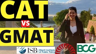 CAT vs GMAT Which One to CHOOSE 🤯 by Ex BCG ISB [upl. by Bosson]