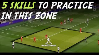 Inverted winger around the penalty area [upl. by Griz]