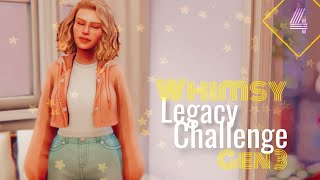 Whimsy Stories Legacy  Gen 3 Episode 4  Aging Up and Moving Out [upl. by Tammara]