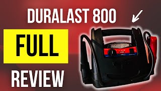 Autozone Duralast 800 Jump starter full review [upl. by Maclay865]