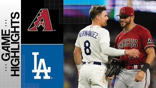 Dbacks vs Dodgers Game Highlights 83023  MLB Highlights [upl. by Kelci123]