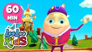 Humpty Dumpty  S1EP25 Fun and Play MIX  LooLoo Kids Songs for Kids [upl. by Pontius]