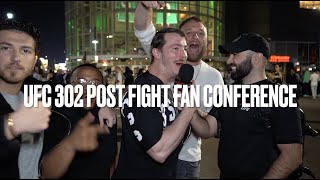 UFC 302 New Jersey Fans Were Not Happy By Islam Win Over Dustin [upl. by Gerius]