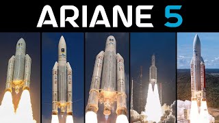 Rocket Launch Compilation  Ariane 5 2014  2017 [upl. by Elston657]