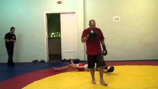 Fedor Emelianenko training boxing [upl. by Auqinehs]