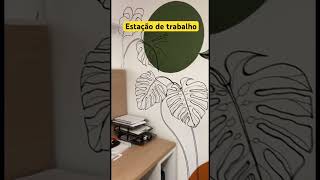 Aquela arte botânica em estação de Trabalho artebotanica posca botanicalart duascomarte [upl. by Puett]