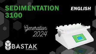 Bastak Instruments Sedimentation 3100 Method Instruction English [upl. by Seroka794]