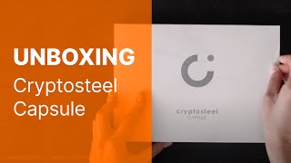 Unboxing the Cryptosteel Capsule [upl. by Anenahs904]