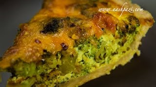 Broccoli Quiche Recipe [upl. by Airemahs488]