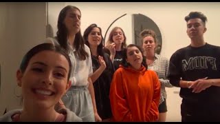 James Charles Instagram Live with Cimorelli June 7 2019 [upl. by Dlonra981]