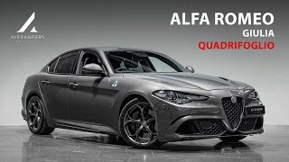 Alfa Romeo Giulia Quadrifoglio  Walkaround [upl. by Liponis]