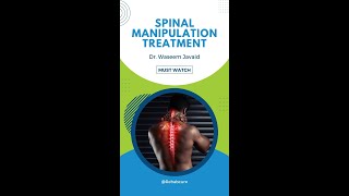 Spinal Manipulation by Dr Waseem Javaid proadjuster shorts [upl. by Mitzi]