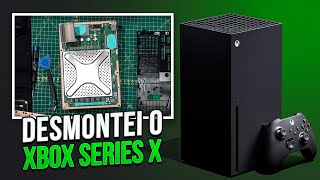 O PRIMEIRO XBOX SERIES X DESMONTADO POR COMPLETO DO MUNDO  COMPLETE TEARDOWN XBOX SX ðŸ•¹ï¸ [upl. by Retsek]