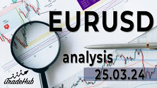 Analiza Tehnica EURUSD  Trading Plan  25032024  Sell eurusd [upl. by Baruch]