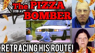 RETRACING The PIZZA BOMBER Route  EVERY LOCATION  What Happened [upl. by Rosenberg479]