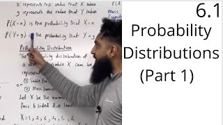 Edexcel AS Level Maths 61 Probability Distributions part 1 [upl. by Efi]