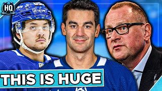 This is HUGE  Leafs trade IMMINENT  Leafs News [upl. by Armington546]