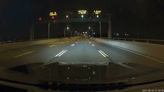 Canada US border crossing LewistonQueenston Bridge Ontario New York [upl. by Eednil239]