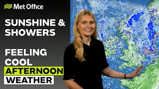 060724 – Sunny spells and scattered showers – Afternoon Weather Forecast UK – Met Office Weather [upl. by Theresa]