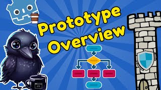 How To Create A Tower Defence Game In Godot  Part 2  Prototype Overview [upl. by Ardnohs]