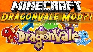 Minecraft  Dragonvale Mod [upl. by Brenan]