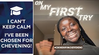 My Journey to a Successful Chevening Scholarship Application chevening [upl. by Reehsab824]