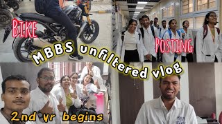 My first MBBS UNFILTERED vlog  My first 2nd year MBBS vlog mbbs vlogs [upl. by Noam189]