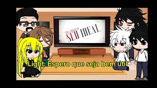 Death Note react rap Plano Perfeito  Anirap  gacha [upl. by Eiramenna]