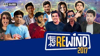 AIB  Desi YouTube Rewind 2017 PeekeMatChala [upl. by Ennyrb349]