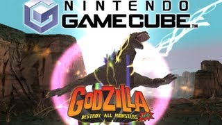 GCN All Rage Attacks Godzilla Destroy All Monsters Melee [upl. by Gipsy]