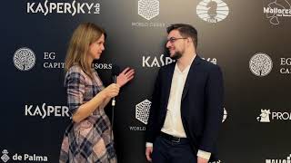 Round 1 Interview with Maxime VachierLagrave [upl. by Sparky]