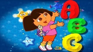 ABC for Children  Dora Alphabet ABC Collection Movie Game Dora The Explorer [upl. by Nickie]