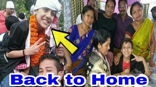 Bishal Sharma Back to Home After Winning Super Dancer Chapter 2  2018 YES INDIA [upl. by Candis]