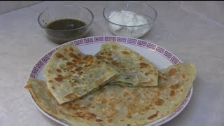 How to make Afghani Bolani with Potatoes and Green Onions [upl. by Jaddan624]