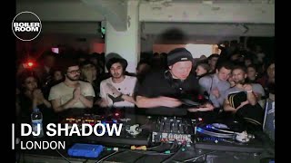 DJ Shadow Boiler Room London DJ set [upl. by Inaliak296]