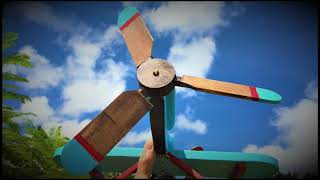 How to make a Whirligig Propeller without a table saw [upl. by Aynodal]